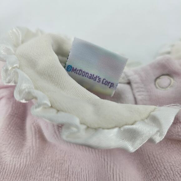 Vintage McDonald’s McBaby Pink Velour Romper – 3/6 Months - Picture 6 of 7